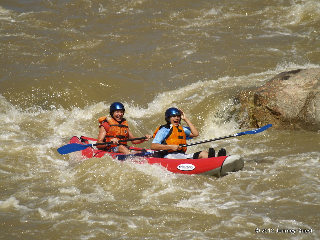Inflatable Kayak Fun