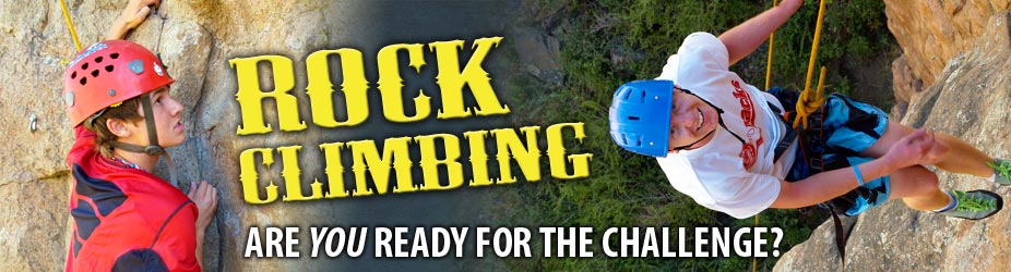 Rock Climbing & Rappelling » Are you ready for the challenge? Rock Climbing & Rappelling » Are you ready for the challenge?
